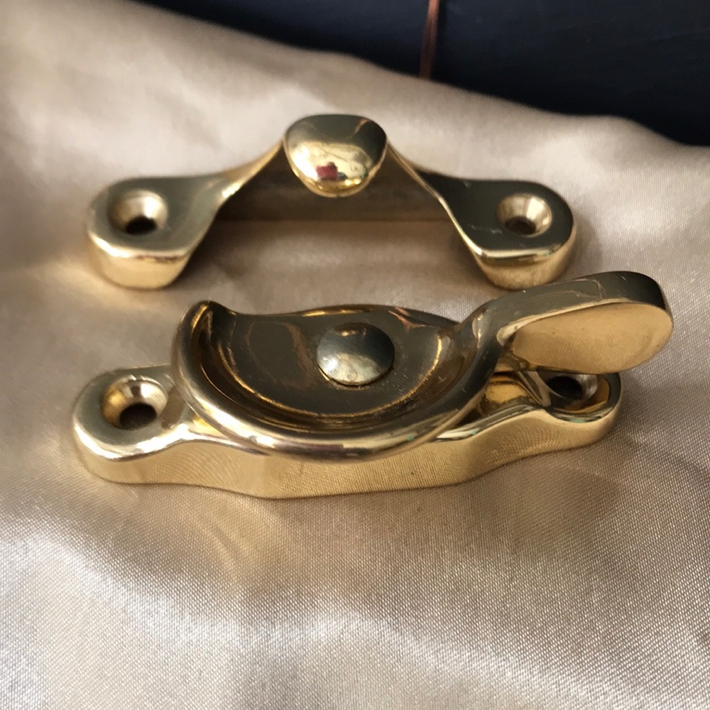 Solid Brass Casement Window Latch